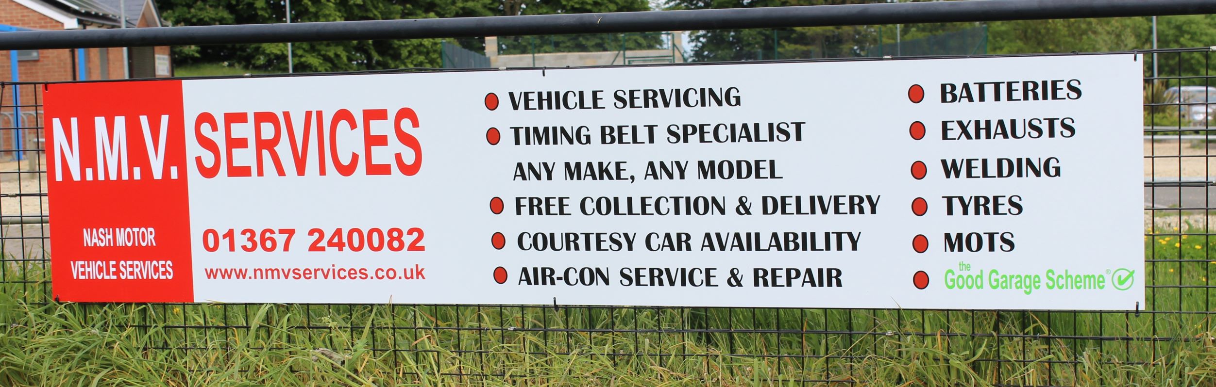 NMV Aluminium Dibond Sign